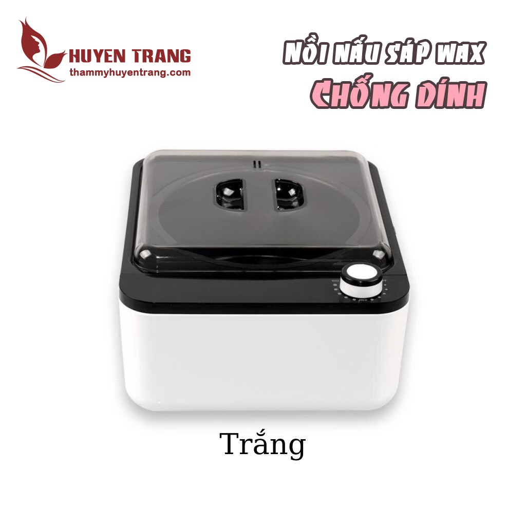 Nồi Nấu Sáp Wax Lông Chống Dính CERAMIC Chuyên Nấu Sáp Wax Lông Hạt Đậu Bảo Hành 6 Tháng - Thẩm Mỹ Huyền Trang NANOCEE