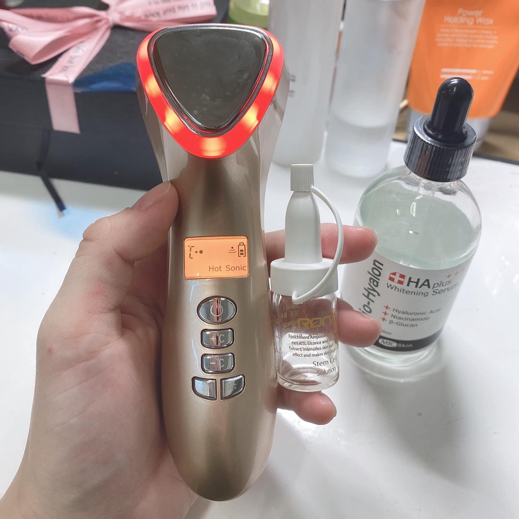 Búa Điện Di Nóng Lạnh Kết Hợp Ánh Sáng Sinh Học D002