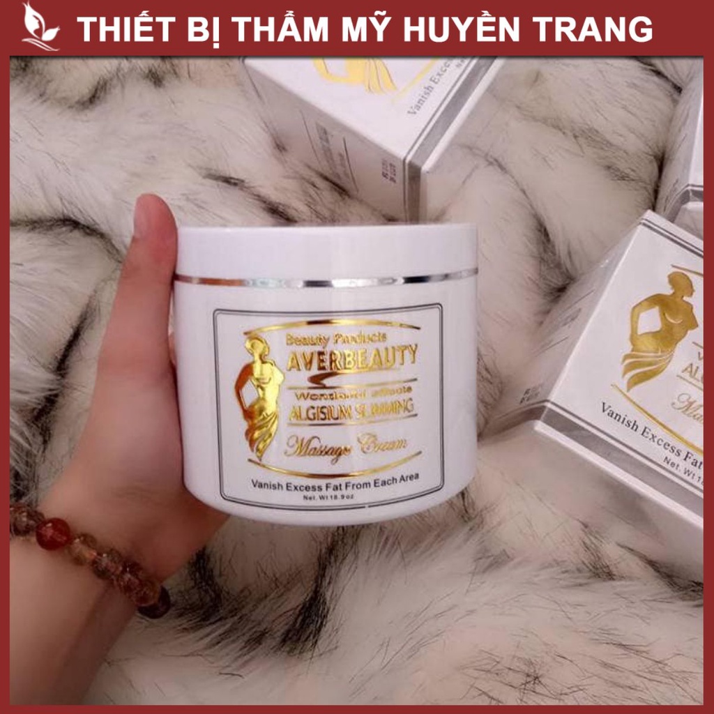 Kem Tan Mỡ Bụng AVERBEAUTY Singapore 500G Kem Bôi Thoa Giảm Mỡ Đùi, Giảm Cân Toàn Thân - Thẩm Mỹ Huyền Trang NANOCEE