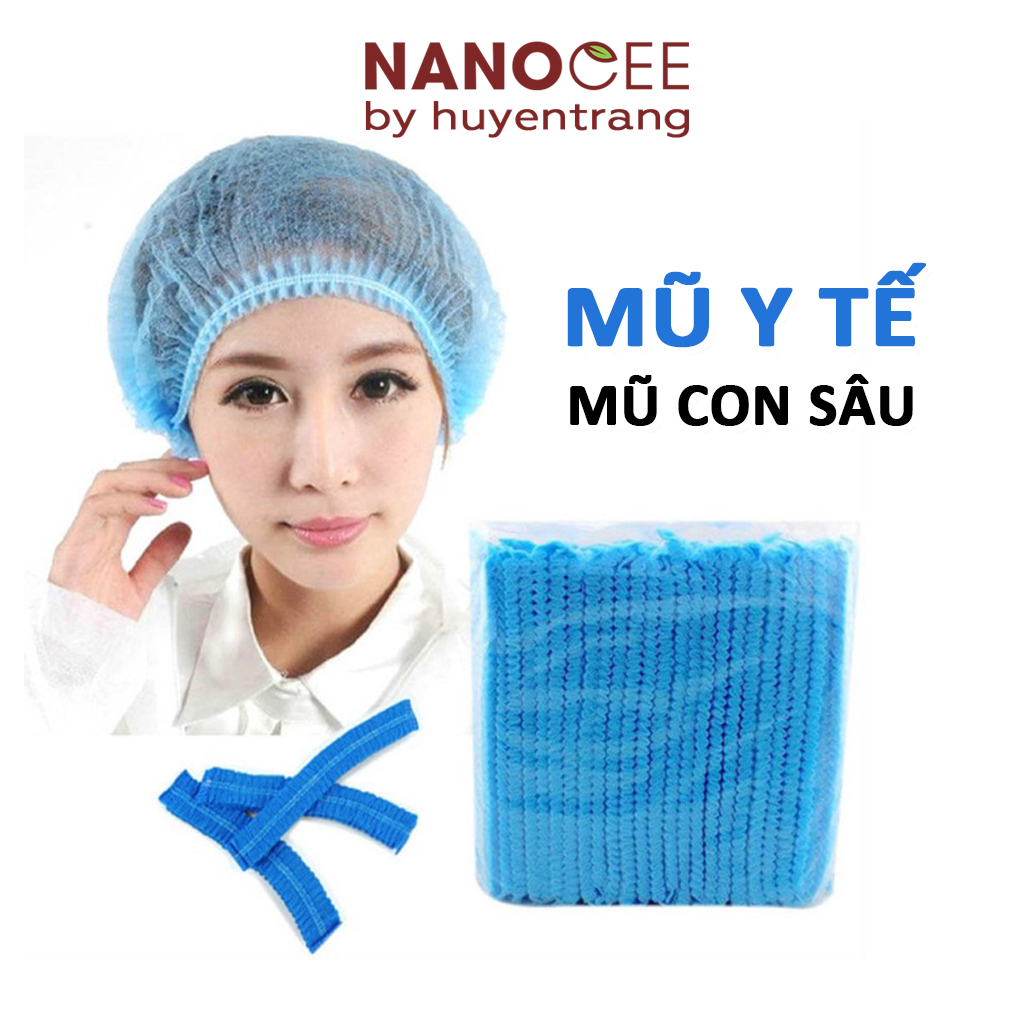 Mũ Phẫu Thuật M5, White, KVT – Gói 100 Cái Cho Spa