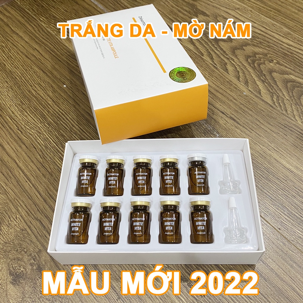 Tế Bào Gốc Desembre Căng Bóng, Mụn, Nám, Làm Trắng Da, Giảm Sẹo Rỗ, Thu Nhỏ LCL, Cấp Ẩm Đa Tầng NANOCEE