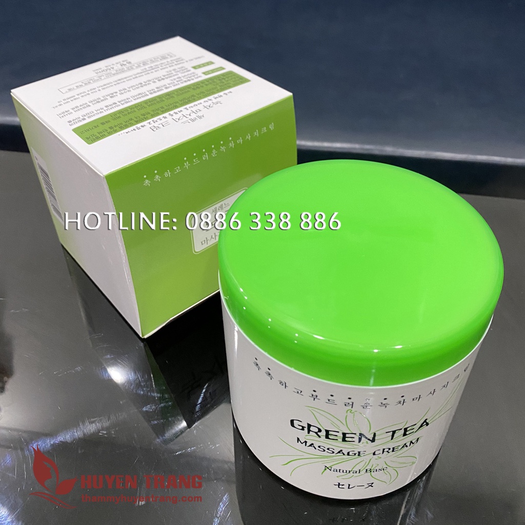 Mira Green Tea Massage Cream - Kem Massage Trà Xanh 450
