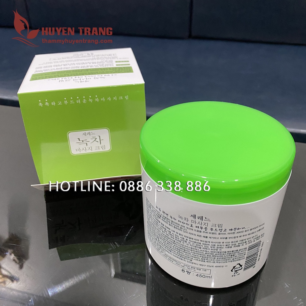 Mira Green Tea Massage Cream - Kem Massage Trà Xanh 450