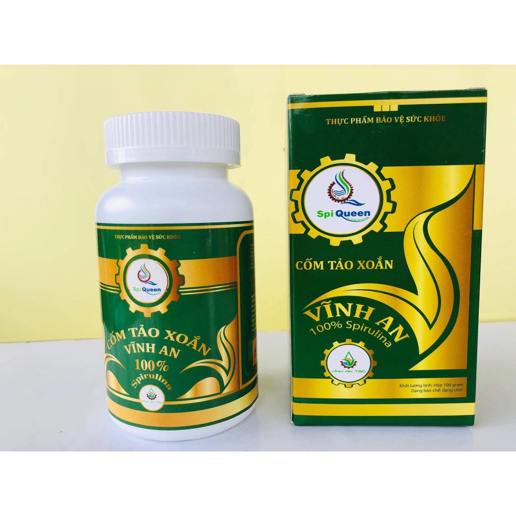 Tảo Cốm Spirulina Vĩnh An (Tảo Xoắn)