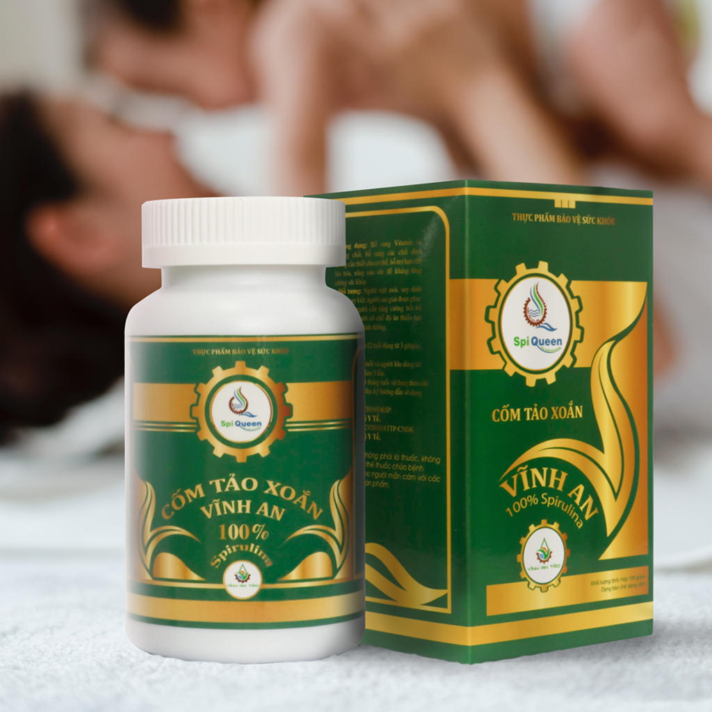 Tảo Cốm Spirulina Vĩnh An (Tảo Xoắn)