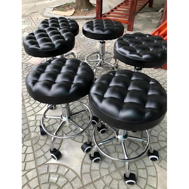 Ghế Xoay Spa Có Bánh Xe – Điều Chỉnh Độ Cao, Di Chuyển Linh Hoạt