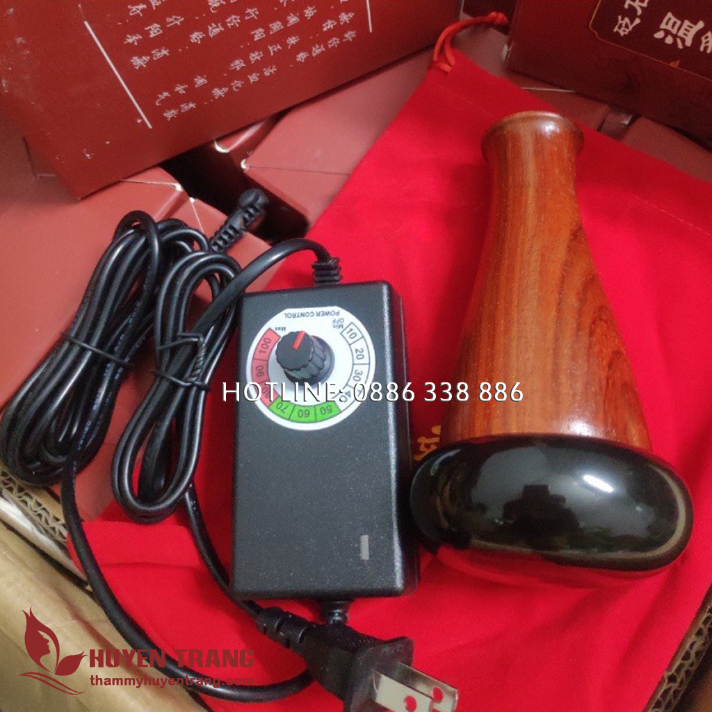 Máy Massage Đá Nóng Đả Thông Kinh Lạc – Đá Nóng Điện Cho Spa Và Gia Đình