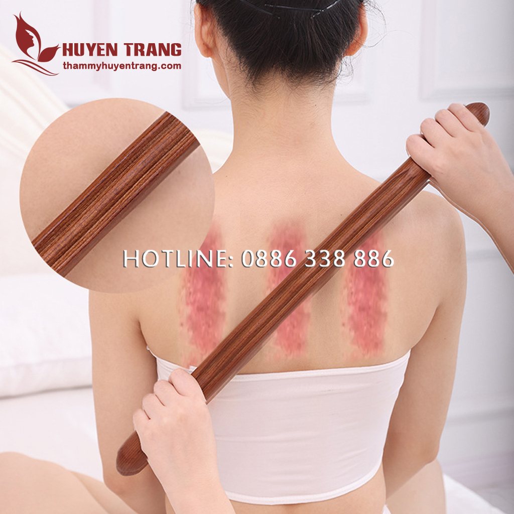 Gậy Gỗ Đánh Tan Mỡ Bụng, Massage Body Đả Thông Kinh Lạc, Gậy Gỗ Giảm Béo Dùng Trong Spa Dưỡng Sinh