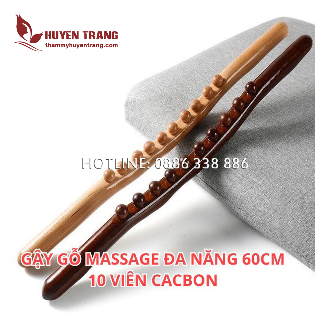 Gậy Gỗ Đánh Tan Mỡ Bụng, Massage Body Đả Thông Kinh Lạc, Gậy Gỗ Giảm Béo Dùng Trong Spa Dưỡng Sinh