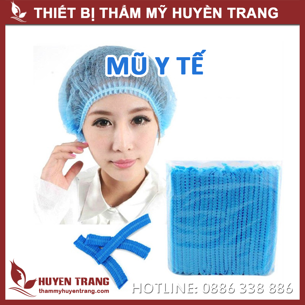 Mũ Phẫu thuật M5, White, KVT (100 cái/gói) (Danameco, VN)