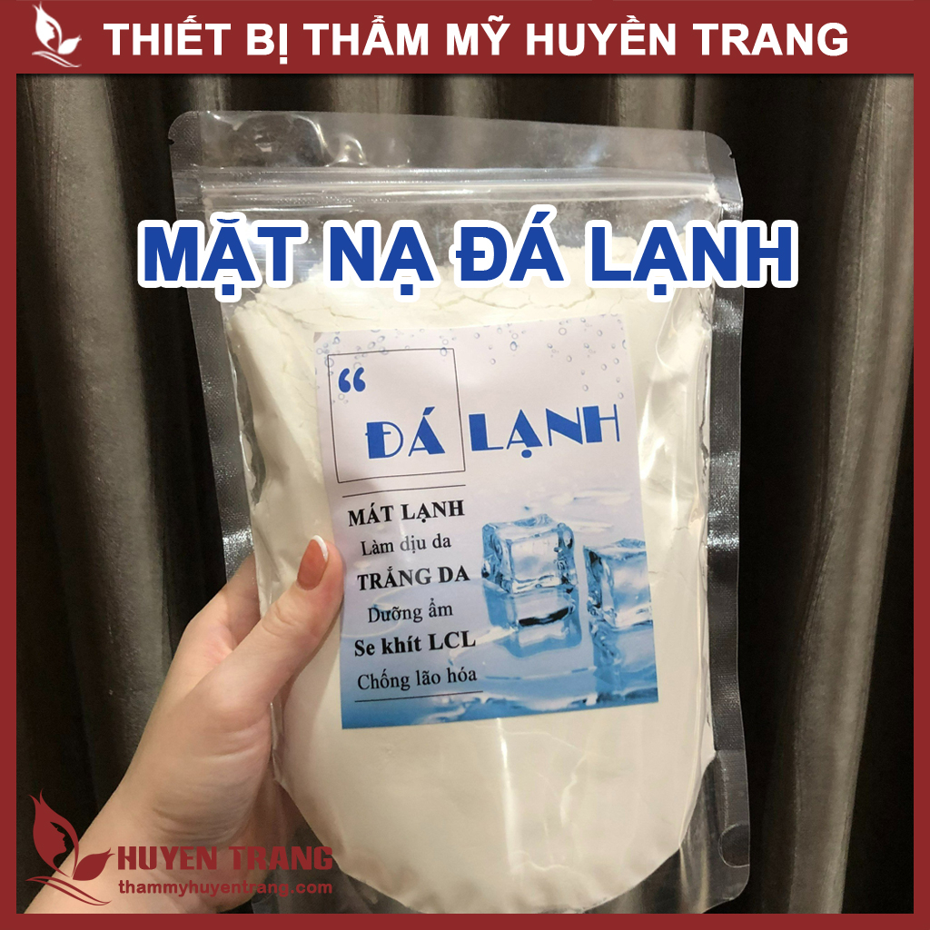 Bột Mặt Nạ Đá Lạnh, Khoáng Lạnh HA, Đắp Sau Nặn Mụn Làm Mát, Dịu Da, Giảm Sưng Đỏ, Se Khít Lỗ Chân Lông, Kiềm Dầu