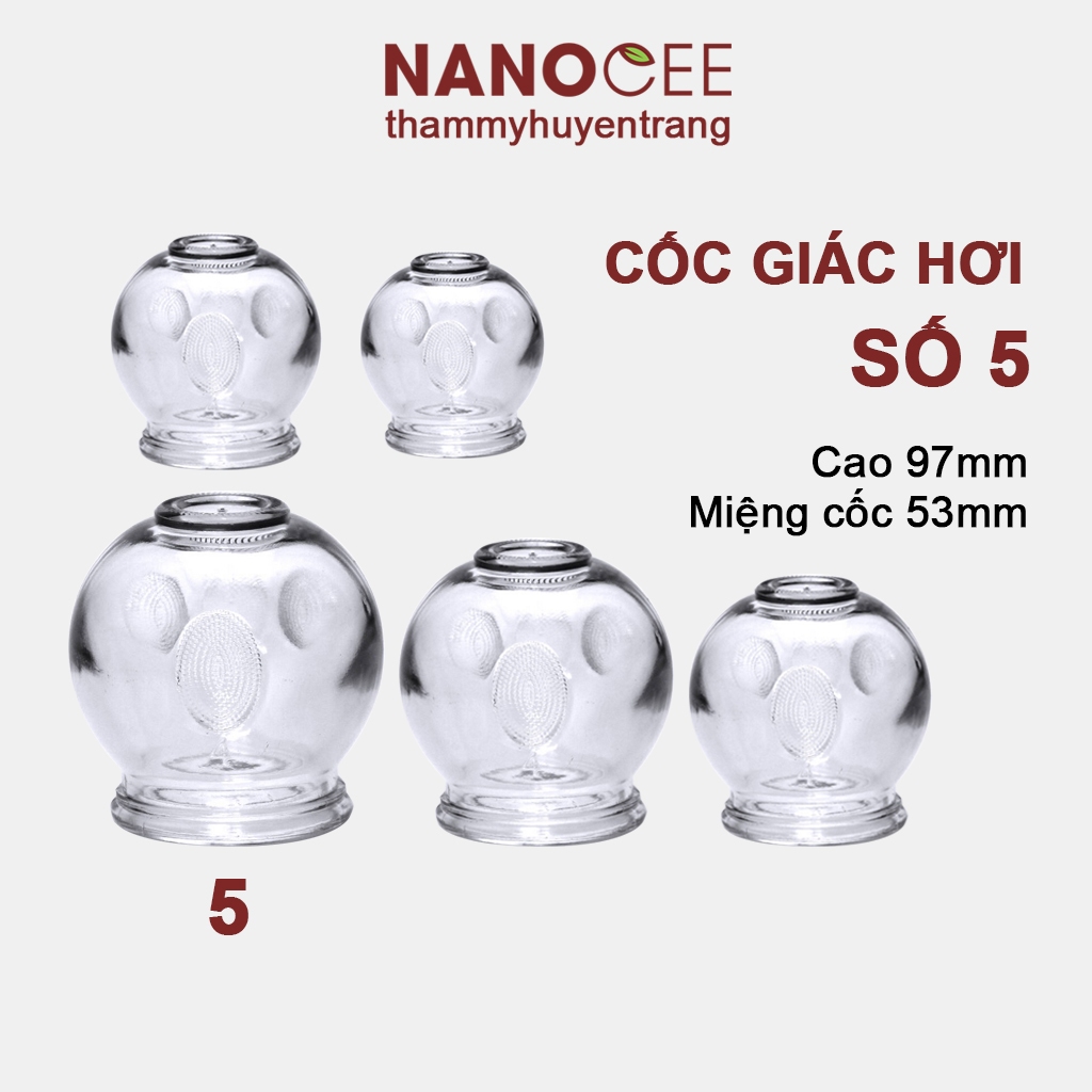 Cốc Giác Hơi Thủy Tinh