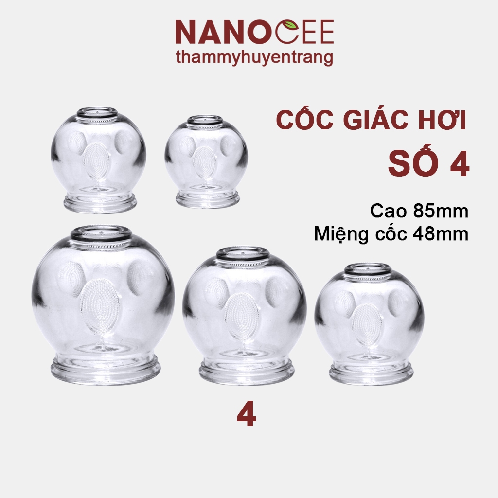 Cốc Giác Hơi Thủy Tinh