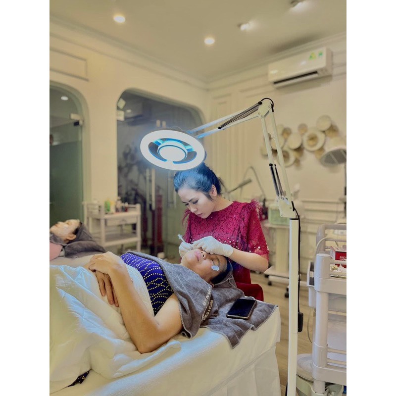 Đèn Spa Gấp Khúc Dùng Nặn Mụn, Đế Nặng