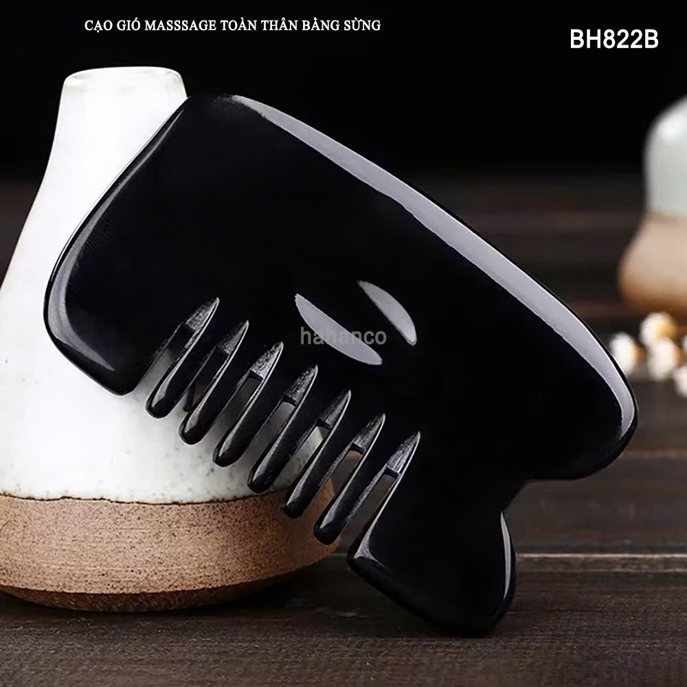 Cạo gió sừng+masssage tóc - đánh gió sừng - MH822