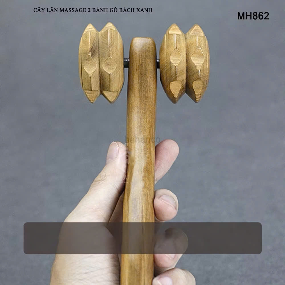Cây lăn mát xa bằng gỗ MH862