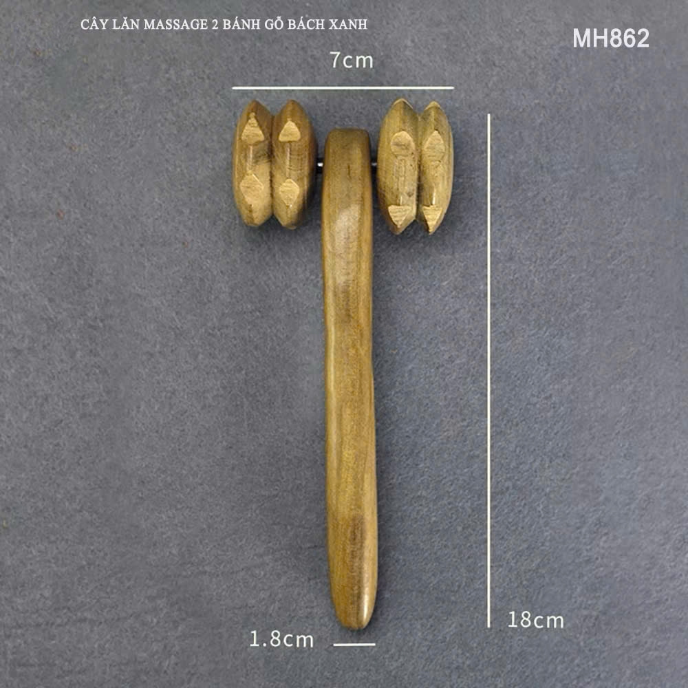 Cây lăn mát xa bằng gỗ MH862