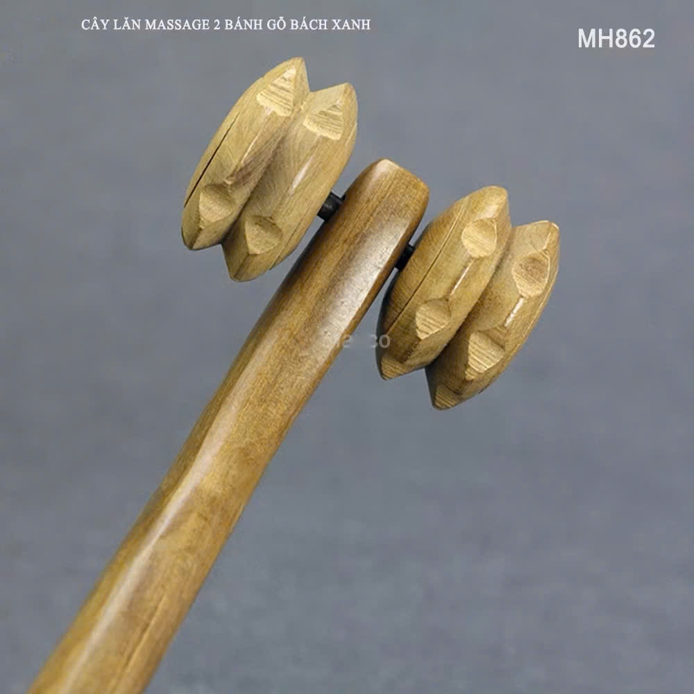 Cây lăn mát xa bằng gỗ MH862