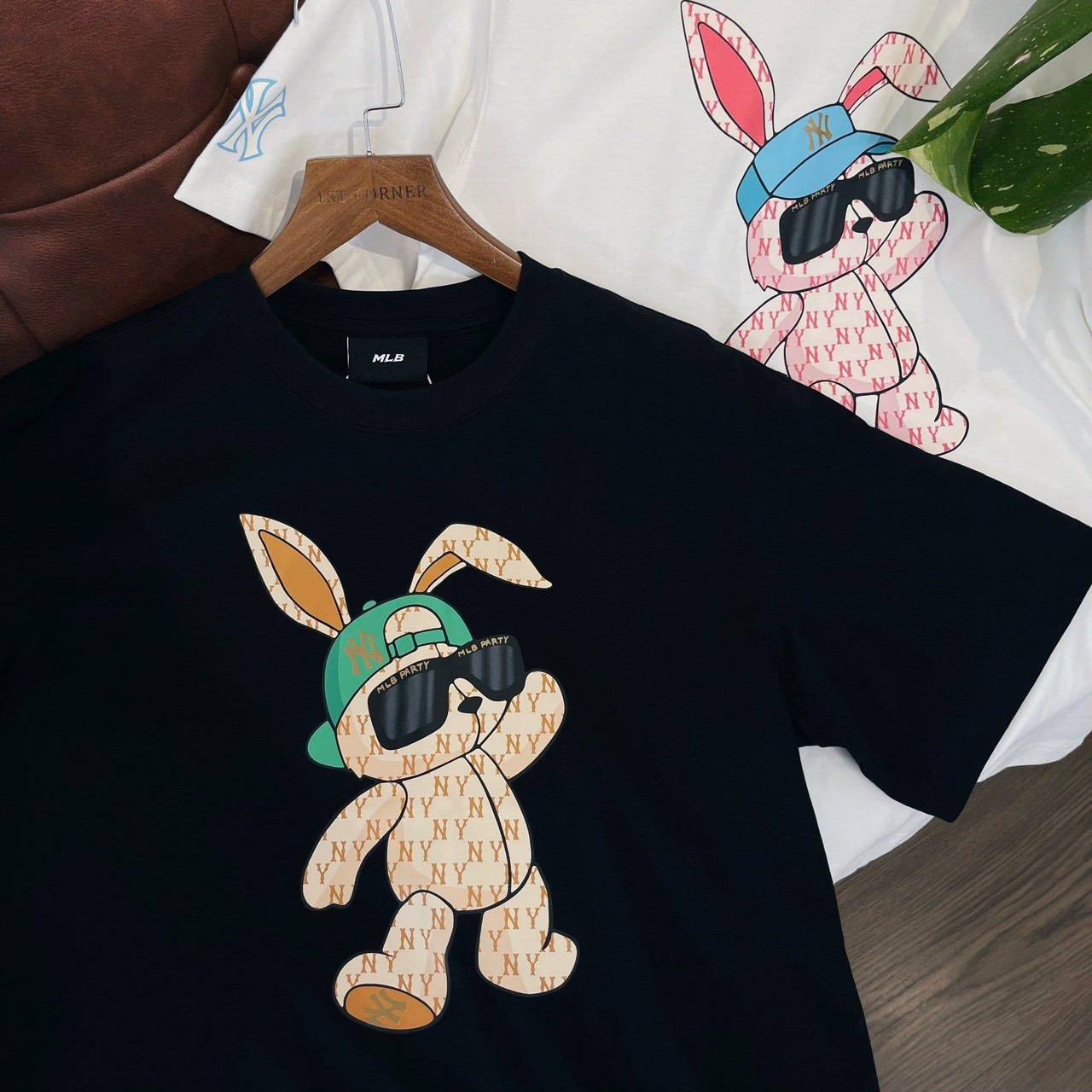 Áo Phông Unisex MLB _Bunny size 45-80kg