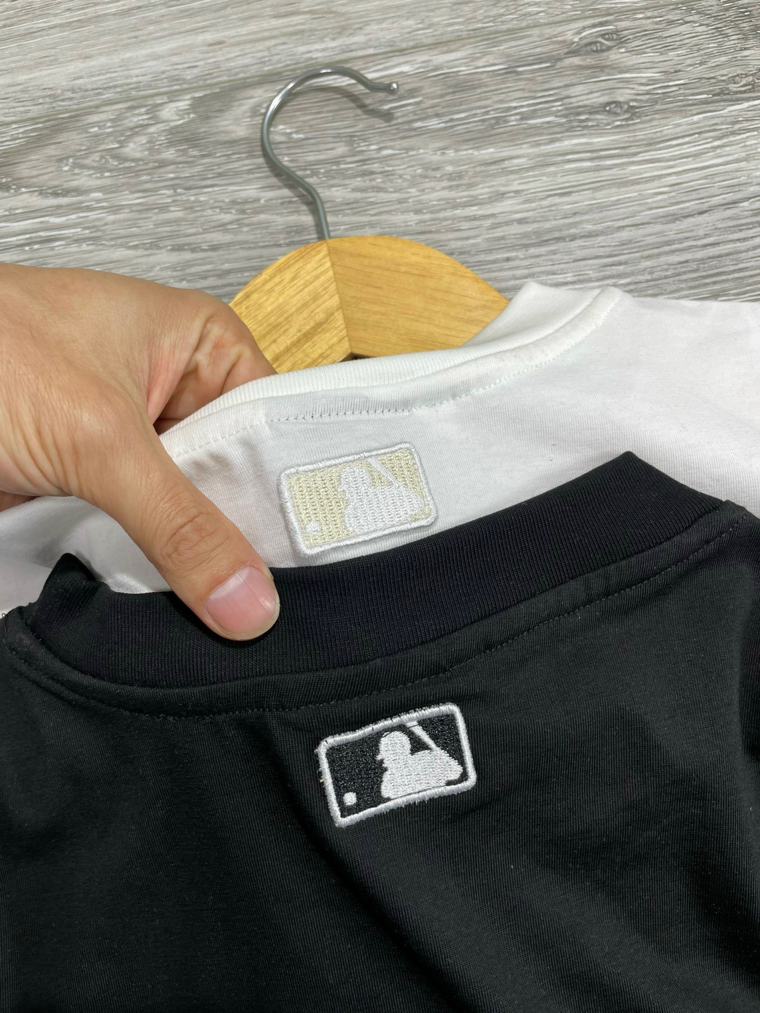 Áo Phông Unisex MLB _L.A & N.Y  size 45-80kg