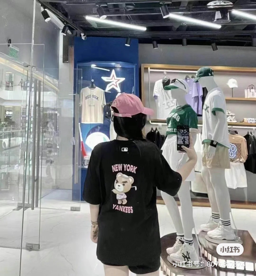 Áo Phông Unisex MLB _Bear Golf size 45-80kg