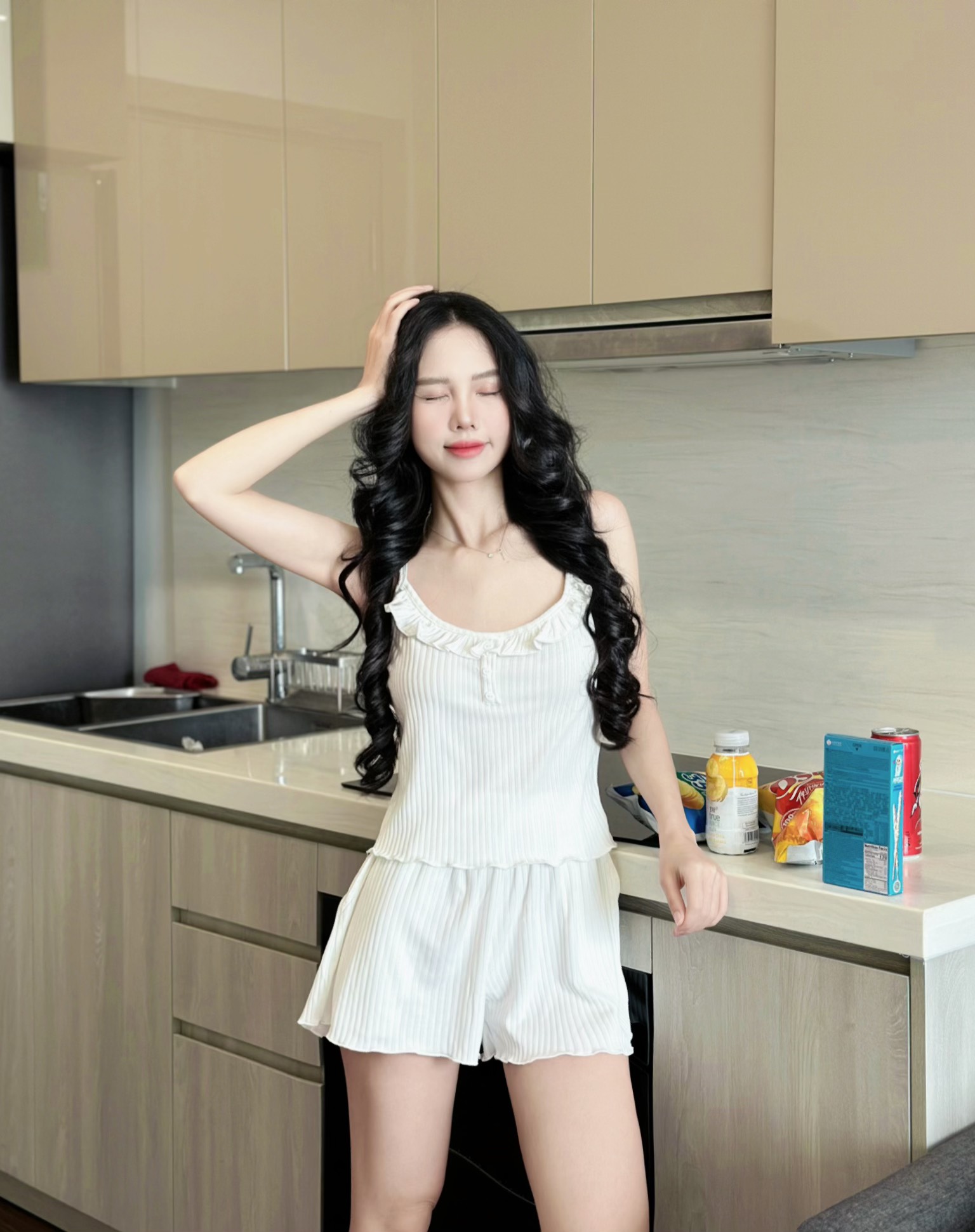 Bộ ngủ nữ 5 màu mềm mát mịn