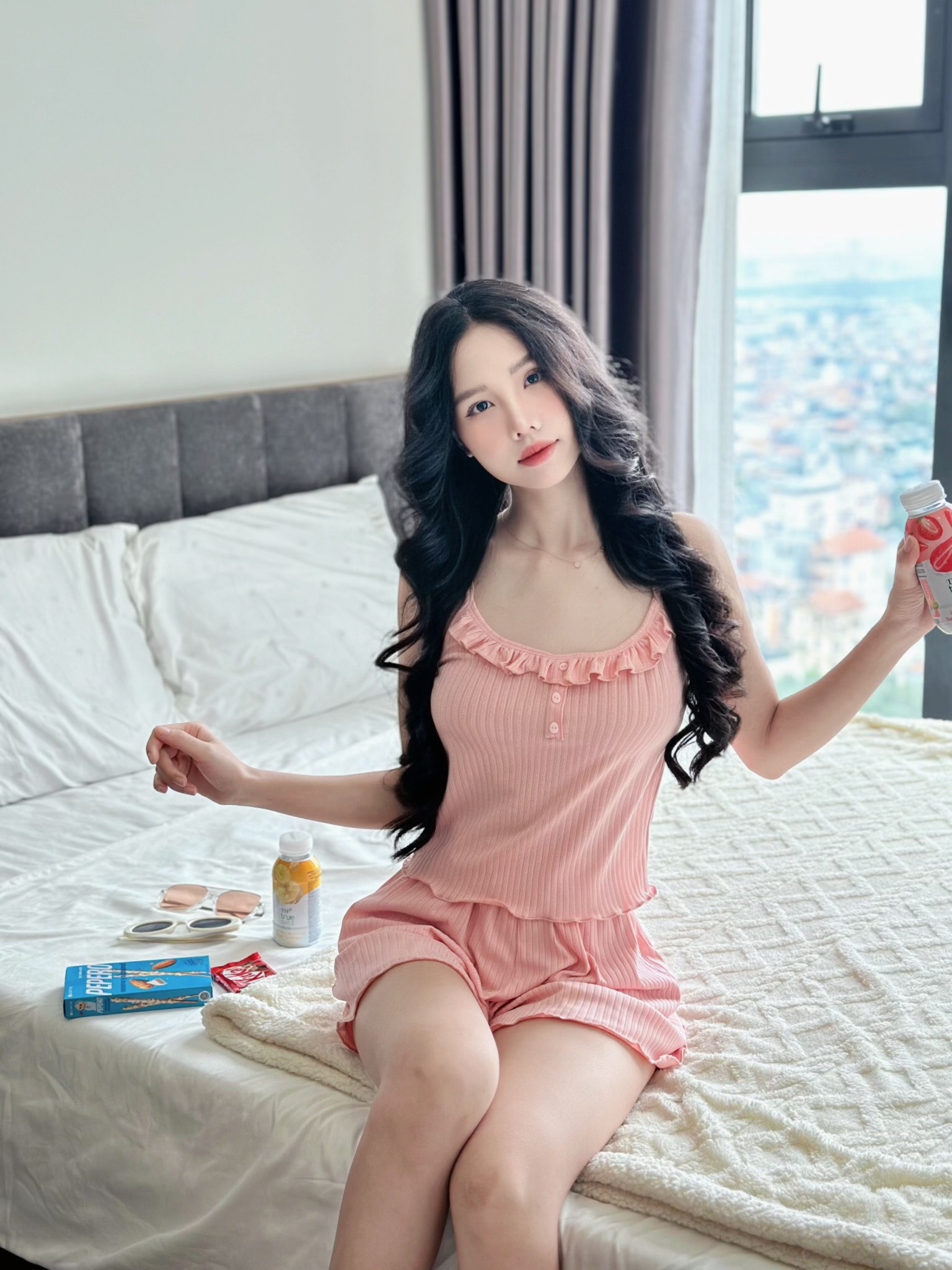 Bộ ngủ nữ 5 màu mềm mát mịn