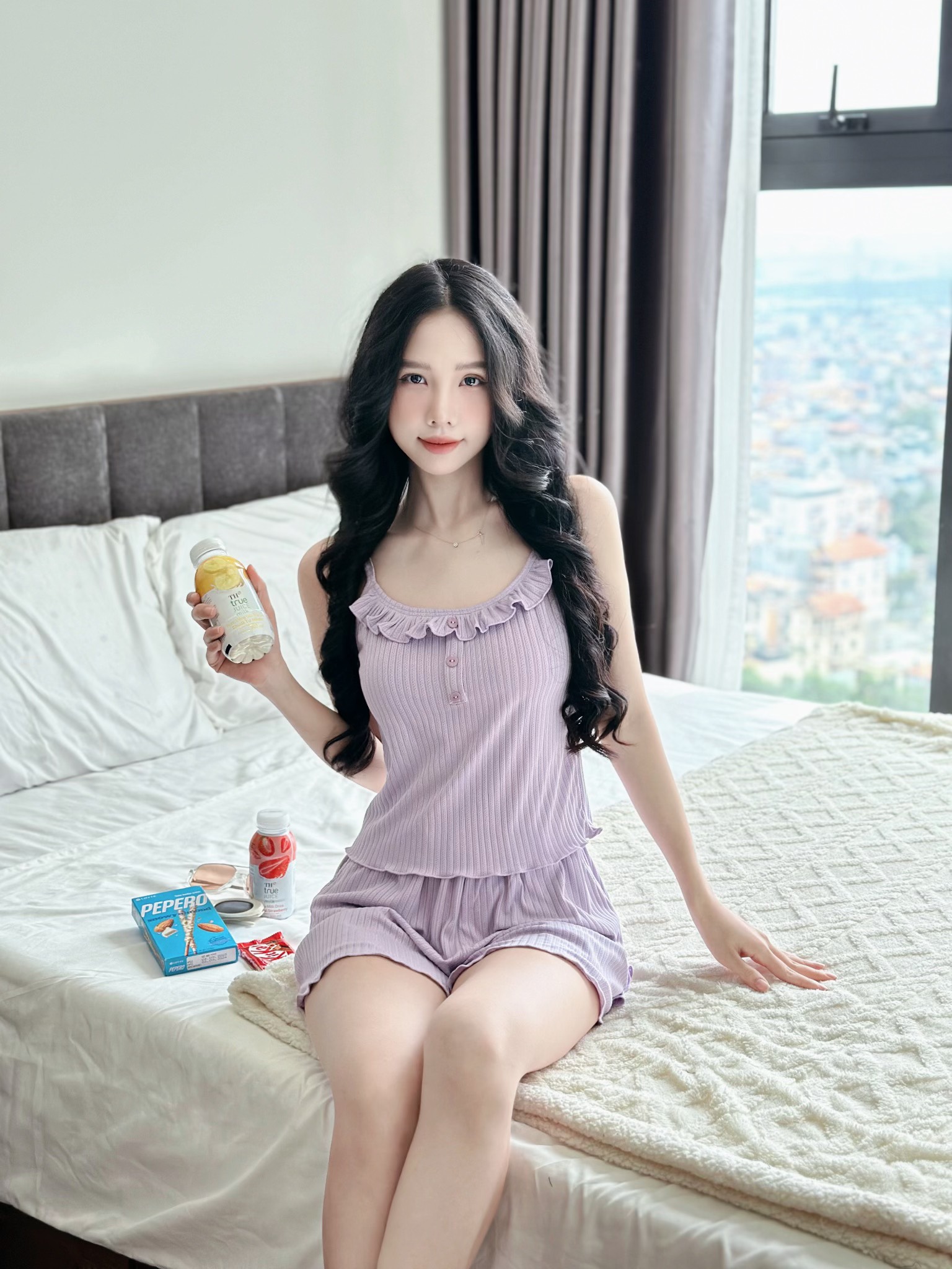 Bộ ngủ nữ 5 màu mềm mát mịn