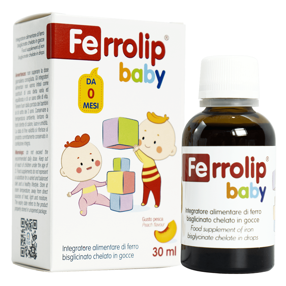 Sắt Hữu Cơ cho bé Ferrolip baby (30ml)