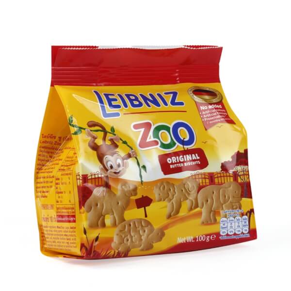 Bánh qui hình thú Bahlsen Zoo 100g