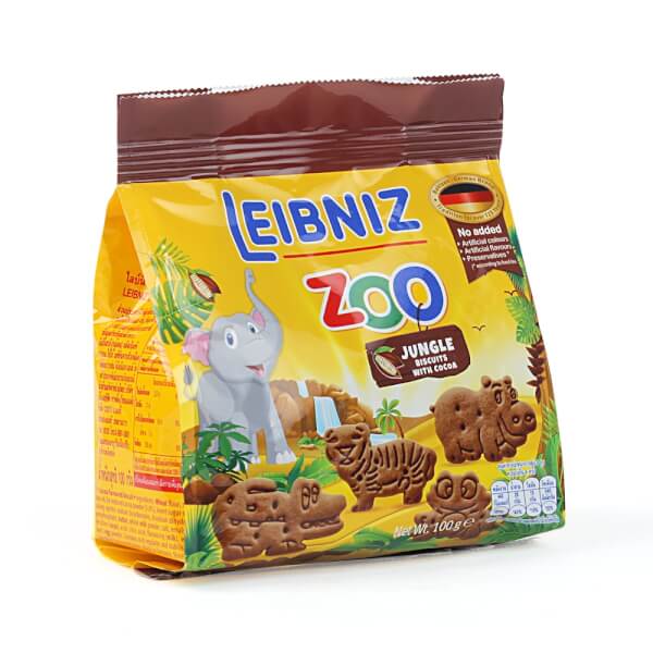 Bánh qui hình thú Bahlsen Zoo 100g