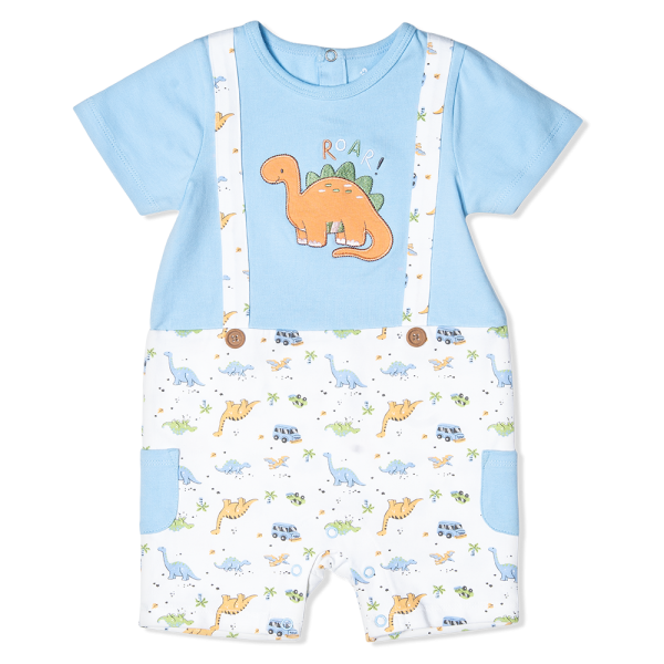 Bodysuit bé trai đùi Animo (9-12M,Xanh)