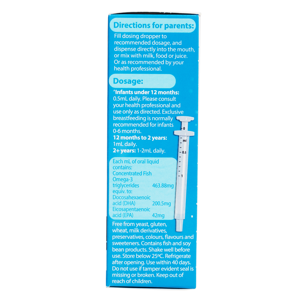 Thực phẩm bảo vệ sức khỏe Nature's Way Kids Smart Drops DHA (20ml)