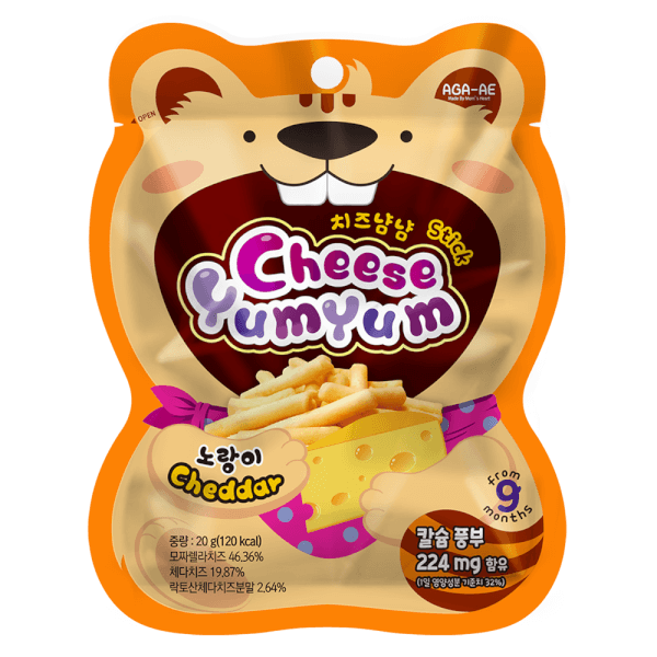 Phô mai sấy YumYum 20g