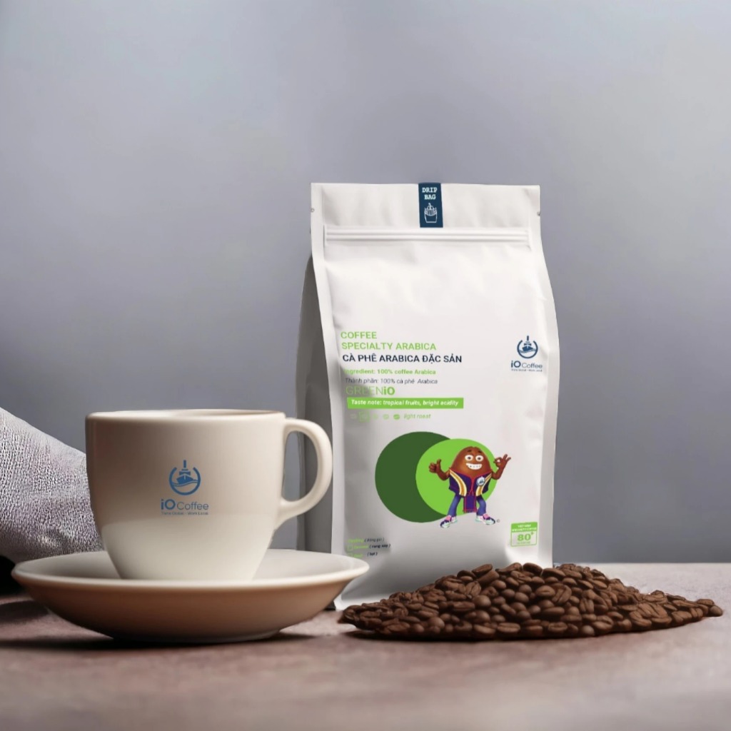iO Coffee Phin Giấy - Cà Phê Arabica Đặc Sản