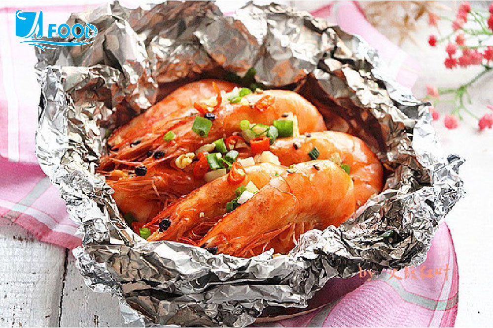 Tôm nướng giấy bạc