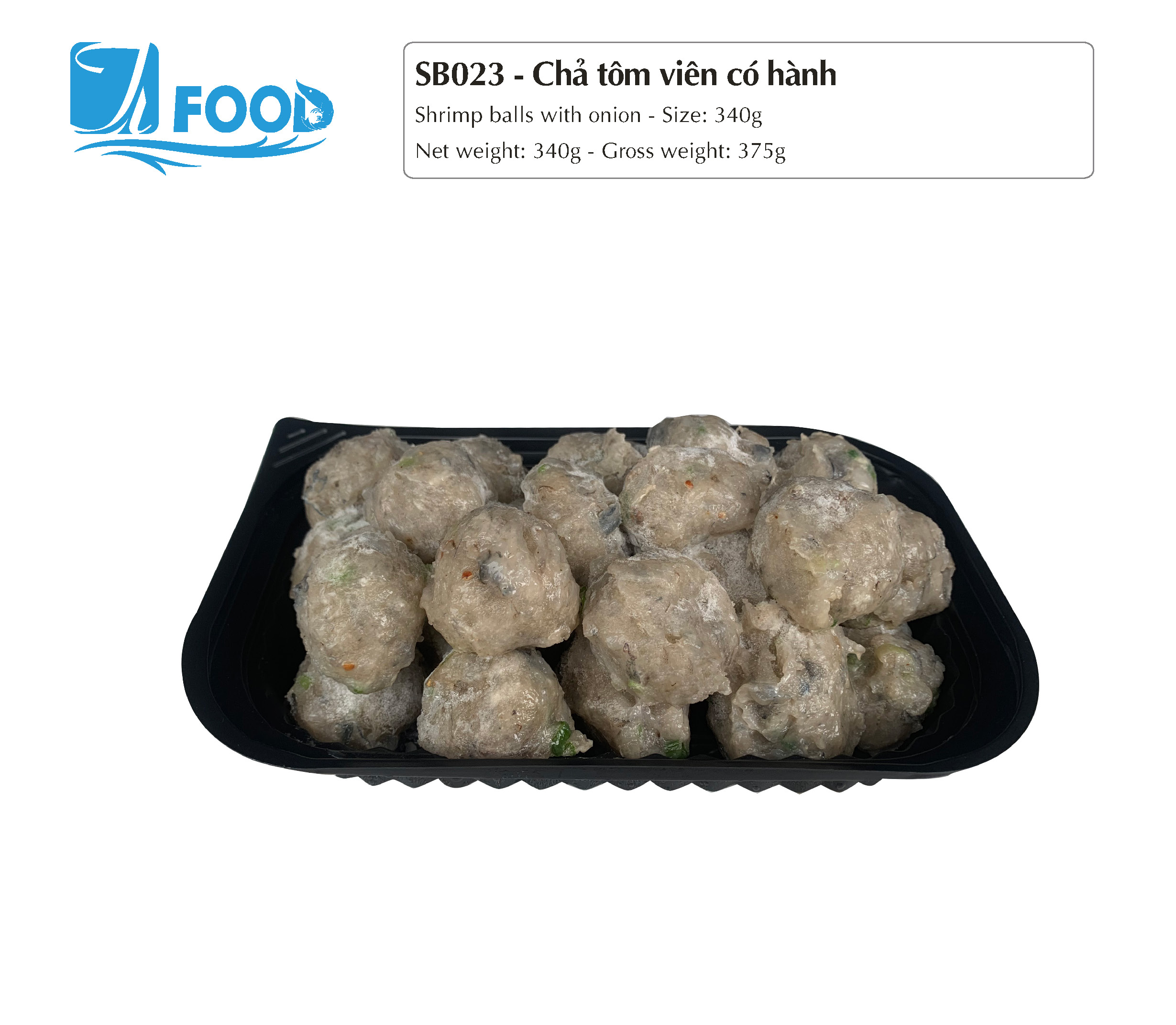 Chả tôm viên có hành 340g