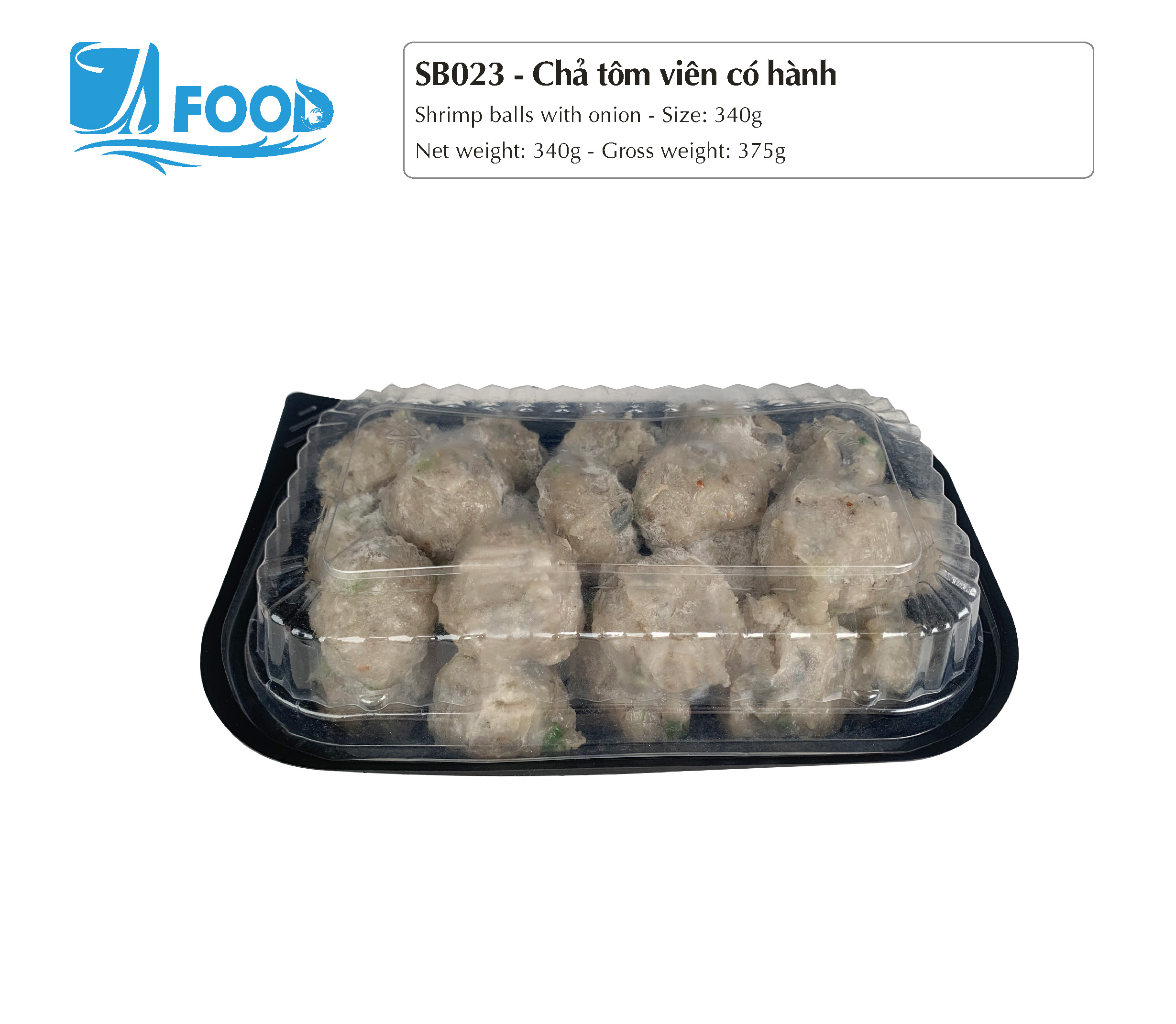 Chả tôm viên có hành 340g