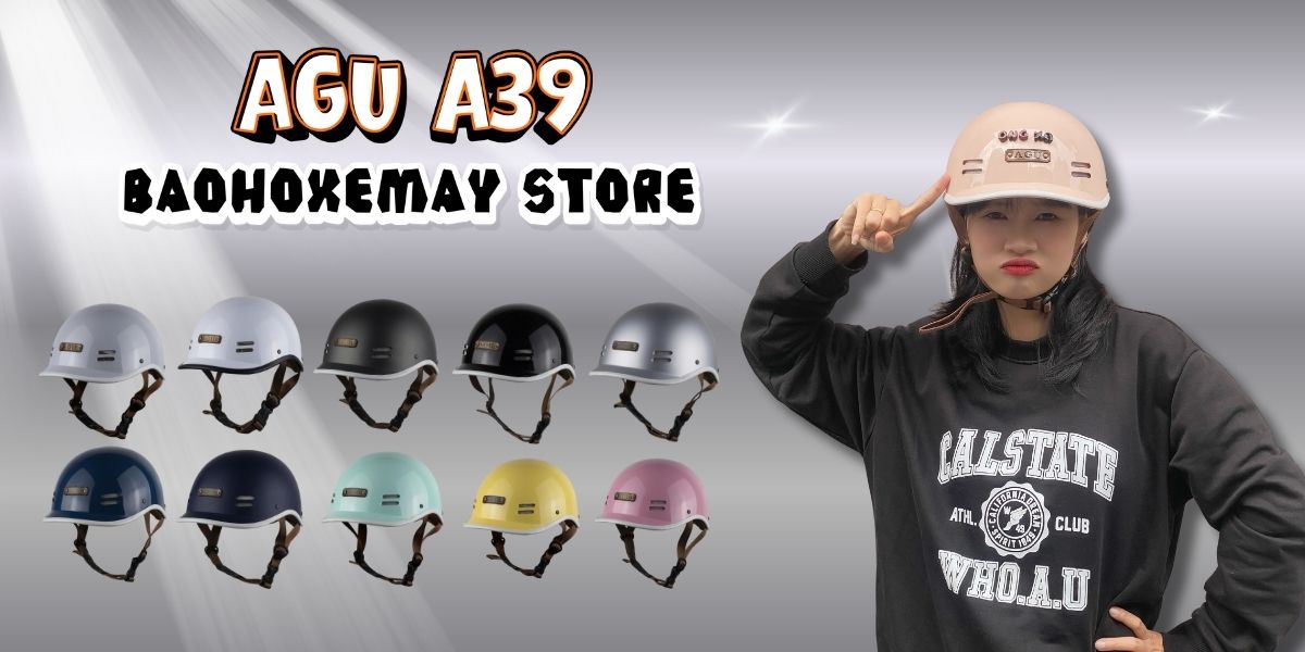 Mũ Bảo Hiểm 1/2 Đầu