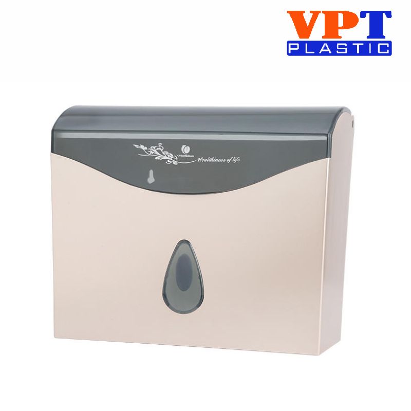 Hộp đựng giấy vệ sinh treo tường chống thấm nước, dạng gấp gọn.