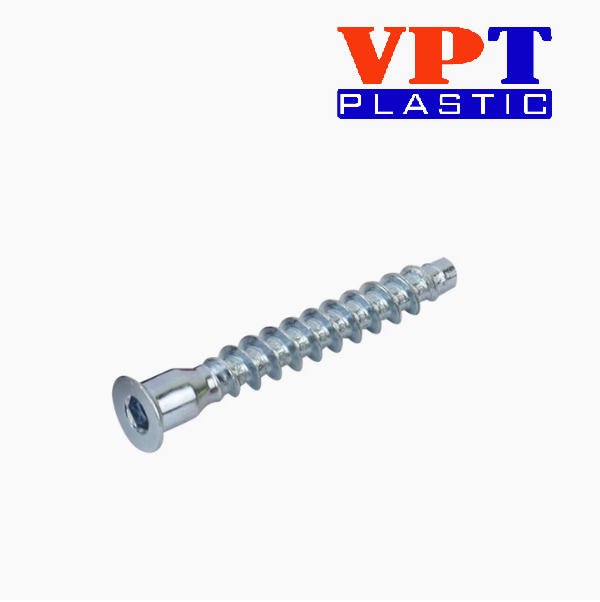 Vít lục giác mạ kẽm trắng