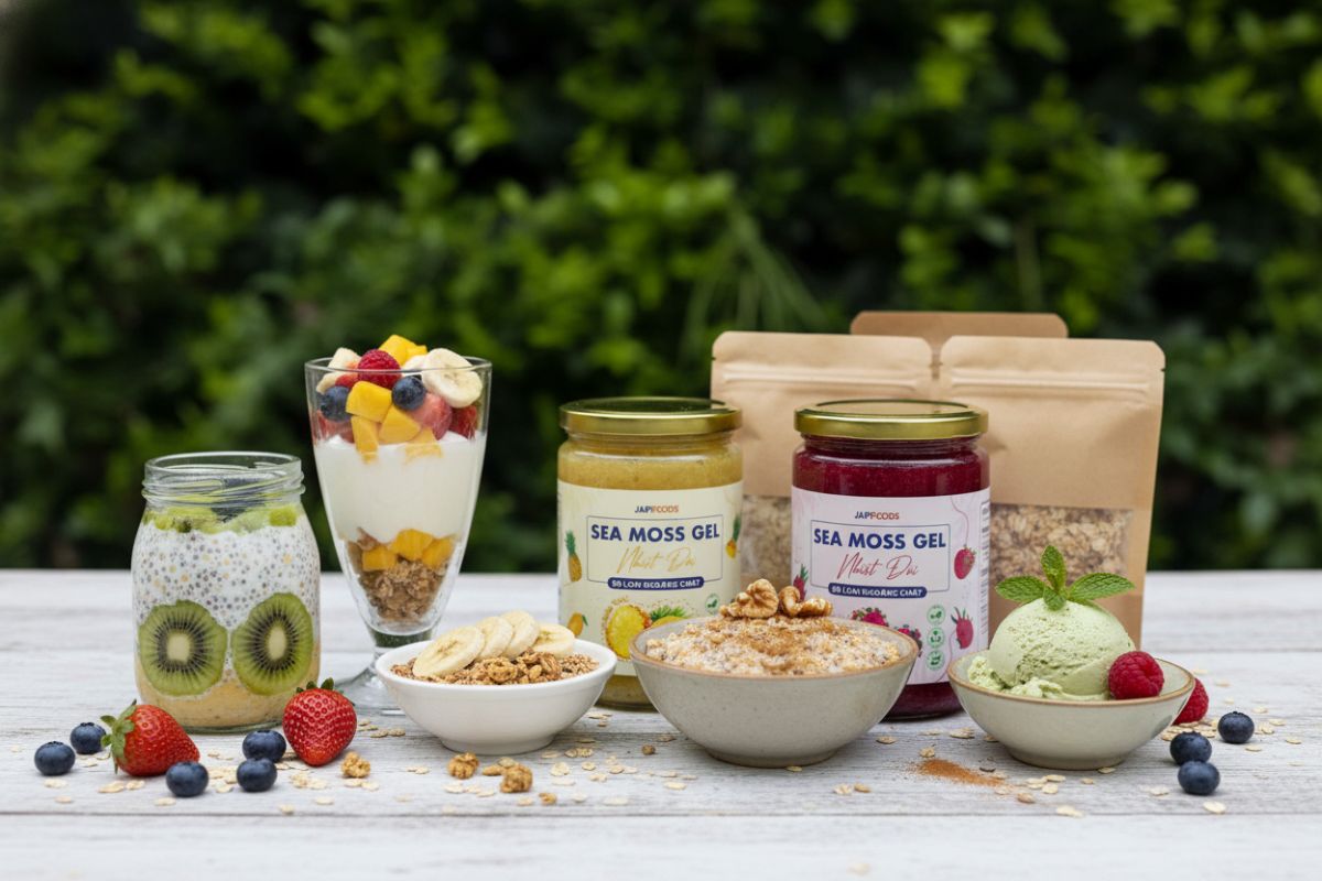 5 món tráng miệng healthy với Sea Moss: chia pudding, parfait…