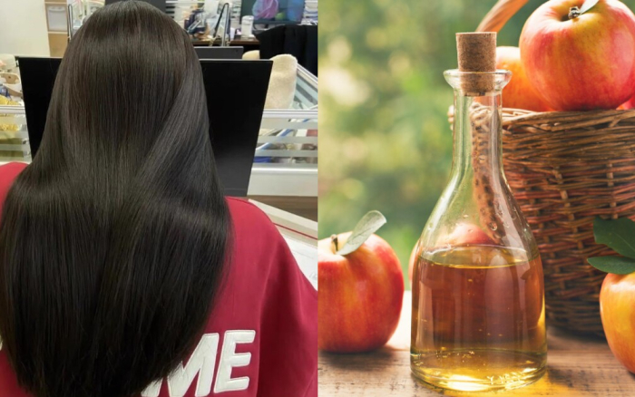 Dùng giấm táo cho da đầu & mái tóc: Cách gội, tỉ lệ pha và cảnh báo