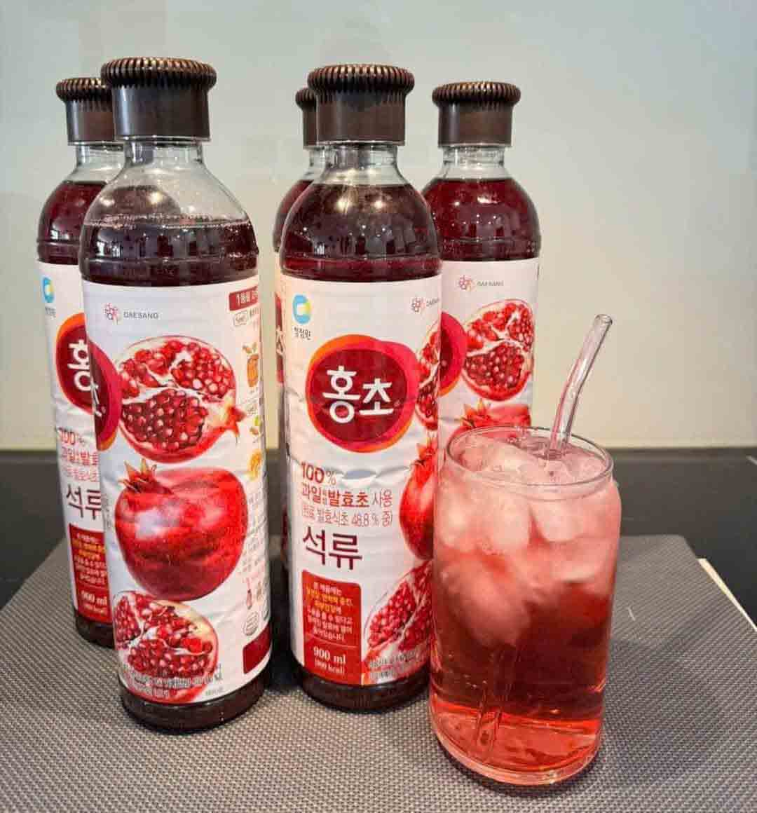 Giấm lựu hữu cơ có gì khác so với giấm táo?