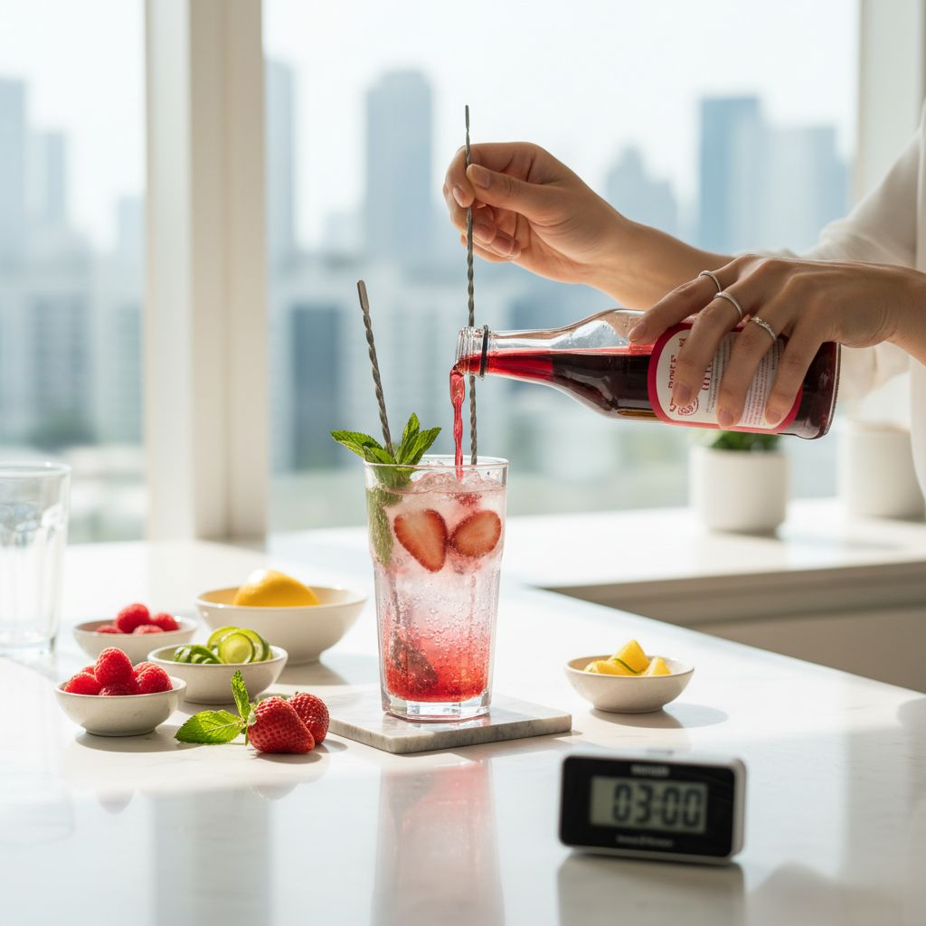 Làm đồ uống “mocktail” tại nhà với Hongcho (3 phút)