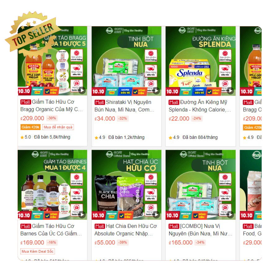 Sản phẩm bán chạy của GOFIT MART