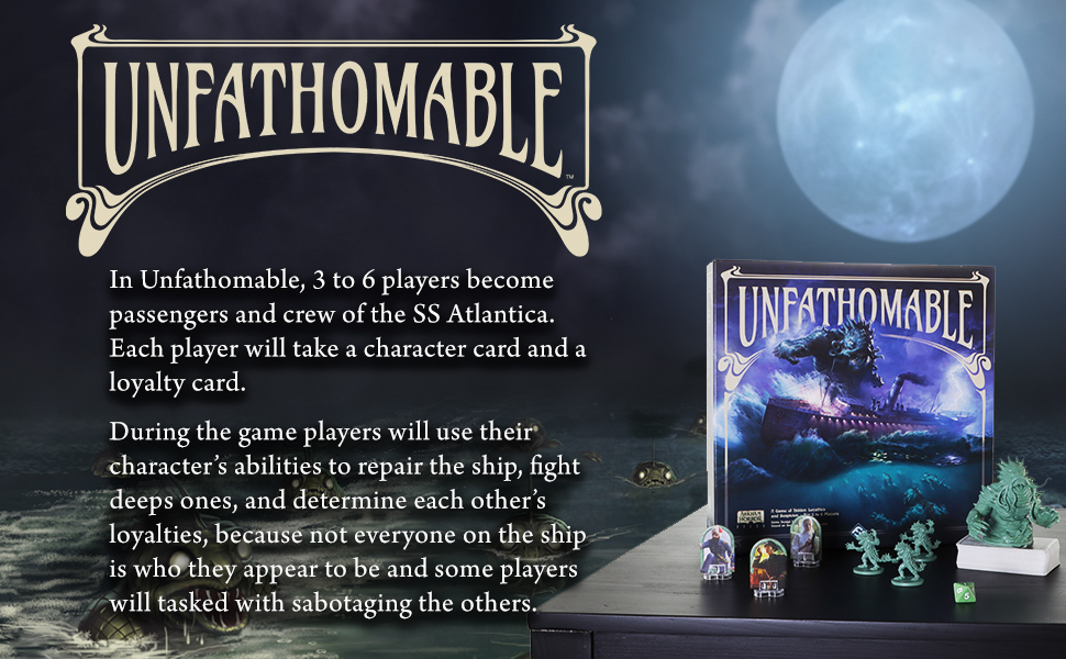 Unfathomable - Board Game Chuyến Tàu Bất Ổn