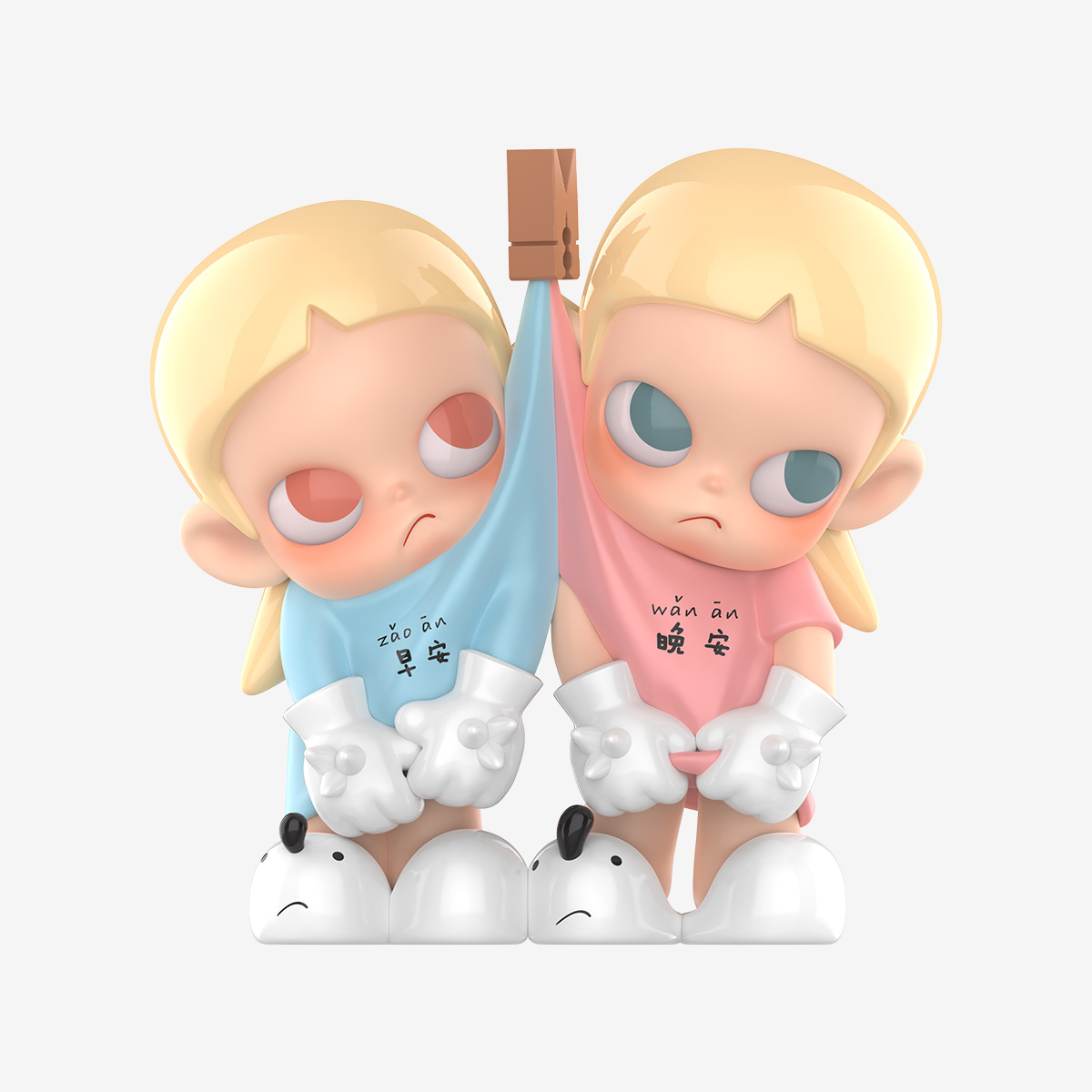 Mô Hình Zsiga Twins Figures