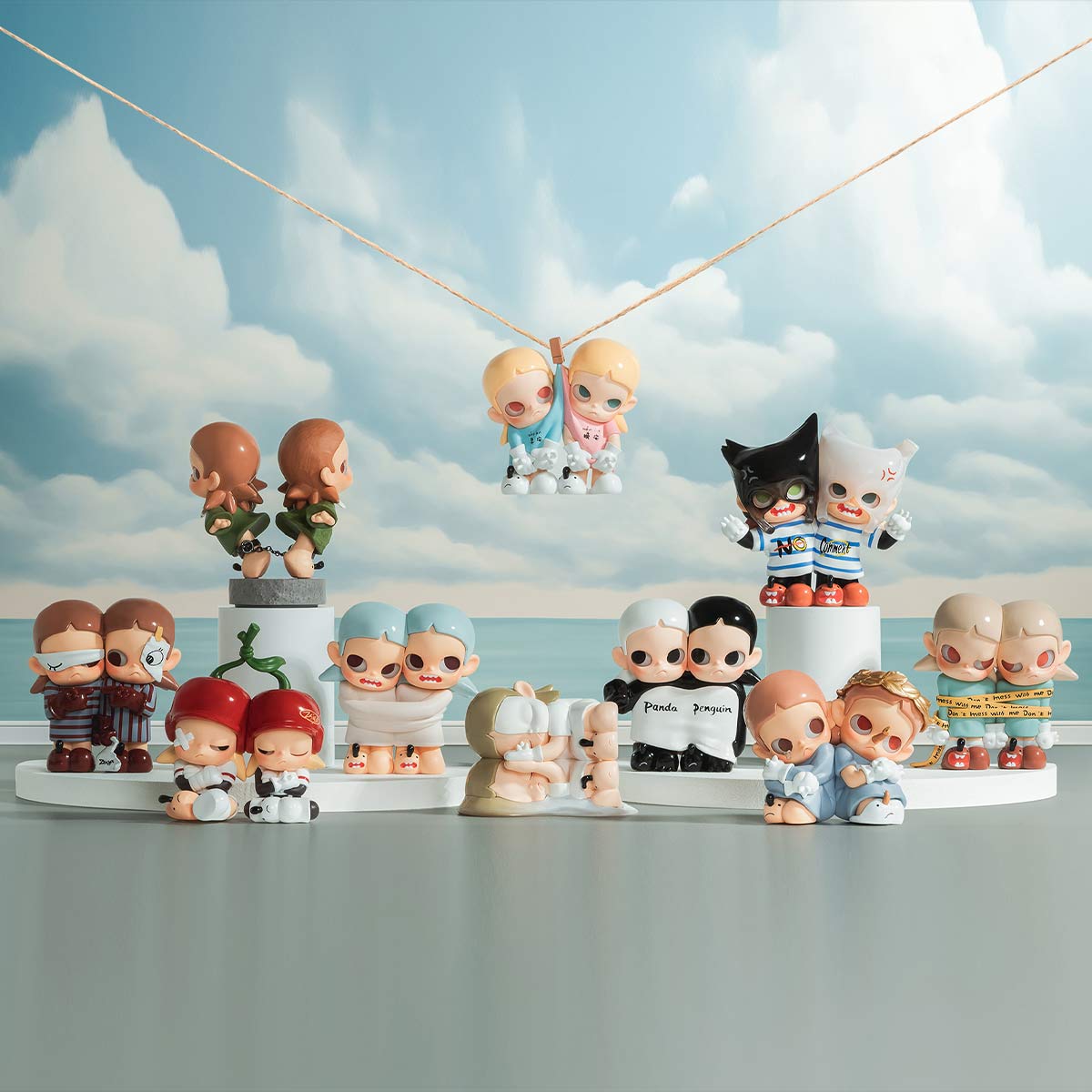 Mô Hình Zsiga Twins Figures