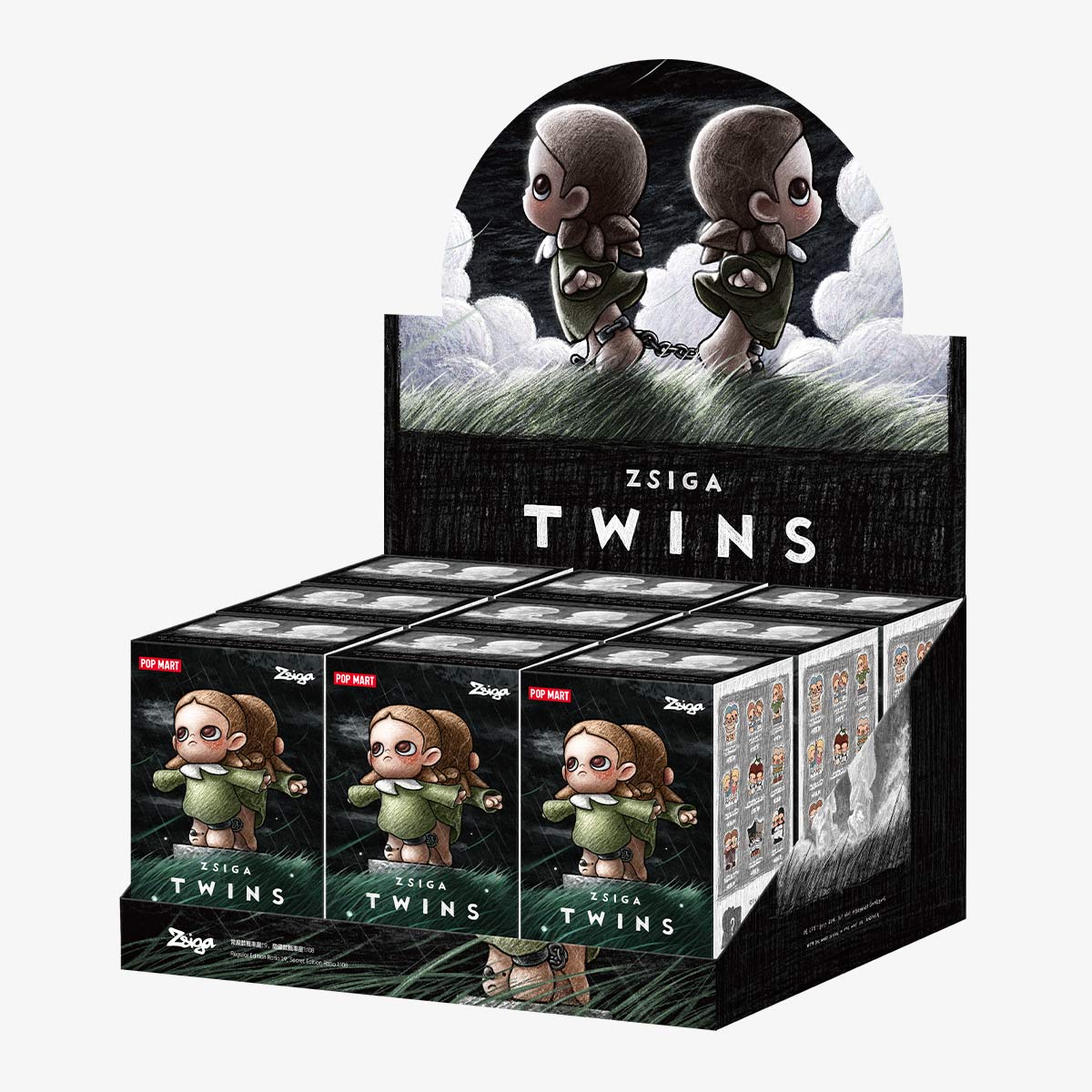 Mô Hình Zsiga Twins Figures